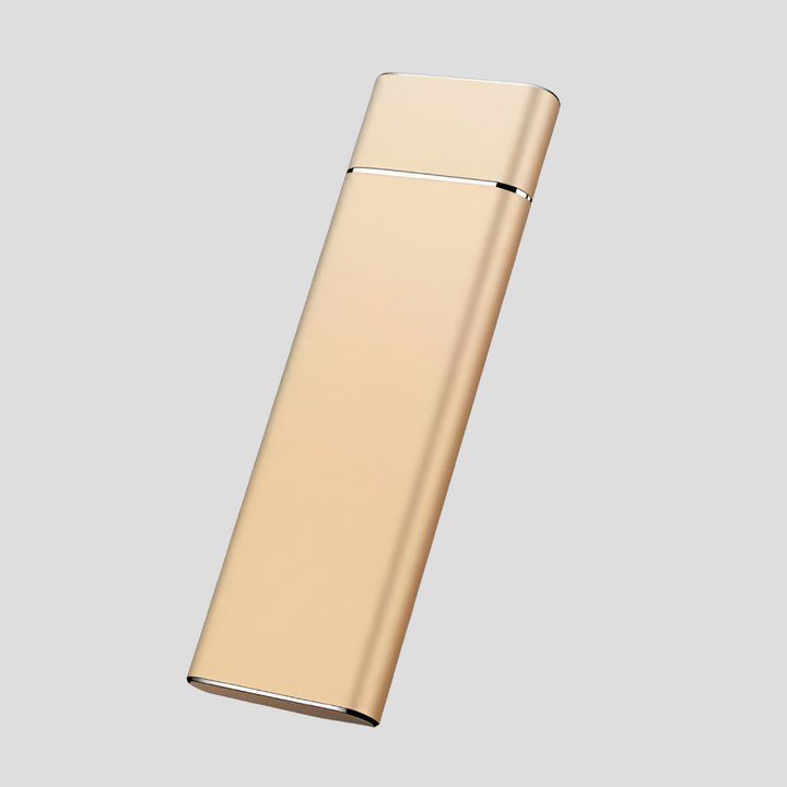 High-speed portable SSD external drive. Secure, compact data storage for fast backups. Available in 64GB & 128GB.