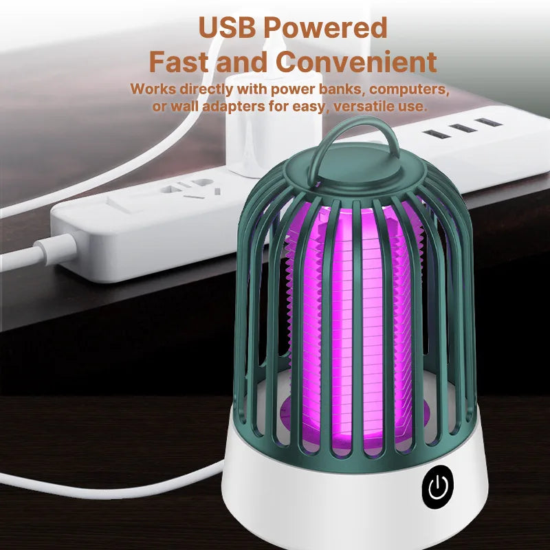 Mosquito killer lamp with a simple design, highlighting its function as a home pest control solution.