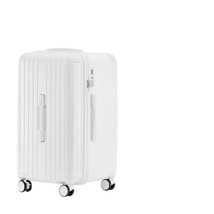 Versatile hardshell luggage, Milano Voyager, perfect as a carry-on or checked suitcase for travel.