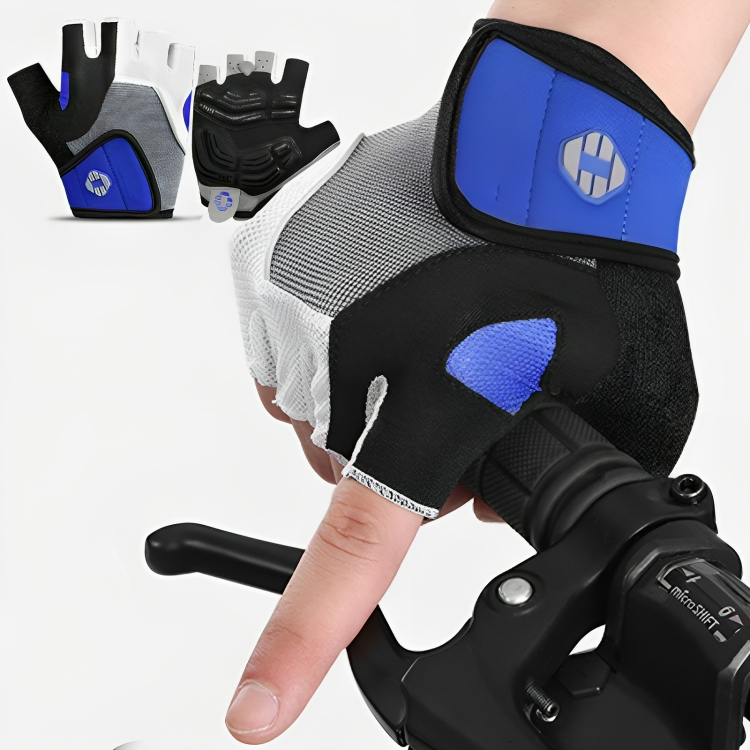 Unisex BikeGuard™ padded cycling gloves with gel for shock absorption & ultimate comfort on long rides.