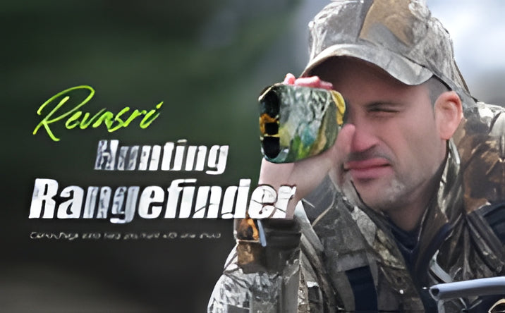 Rechargeable pro hunting range finder, 3280 feet accuracy, waterproof, essential long-range outdoor gear.
