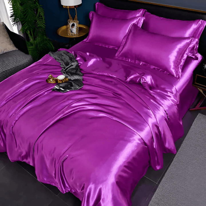 PURELISS polyester duvet cover, part of a cozy bedding set. Wrinkle-resistant, soft, & perfect for bedroom decor.