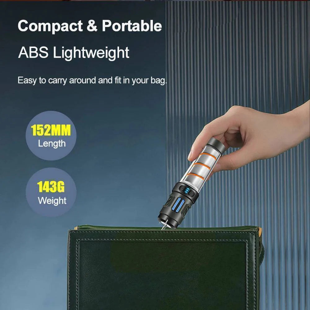Durable outdoor camping light, doubles as an emergency lantern and mosquito repellent device.
