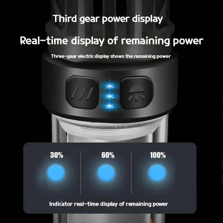 Survival gear: compact camping light with powerful mosquito repellent, perfect for any outdoor trip.