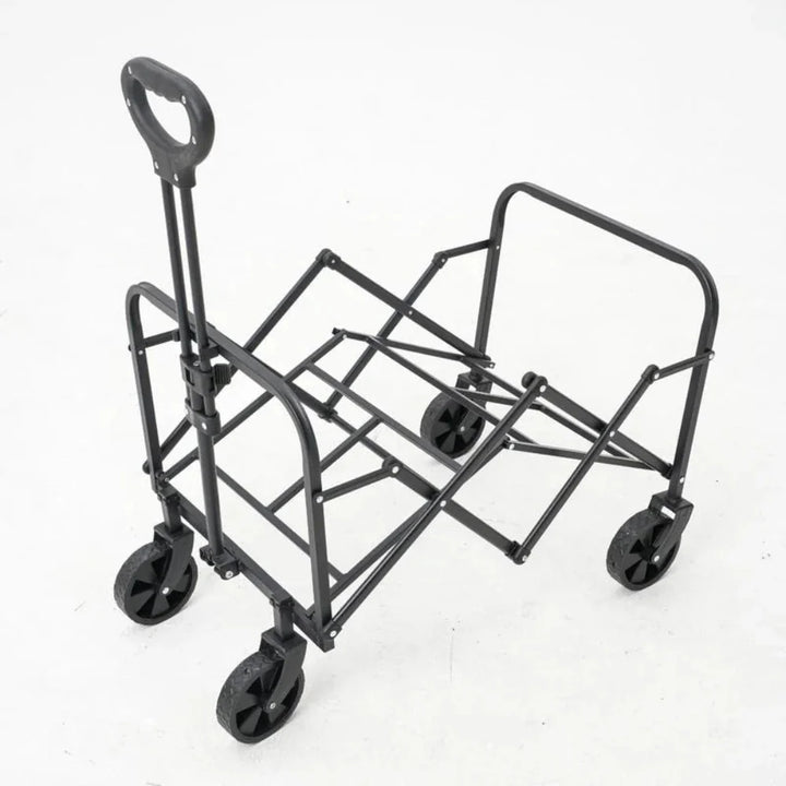 Multi-purpose collapsible wagon, a convenient storage solution for any outdoor adventure