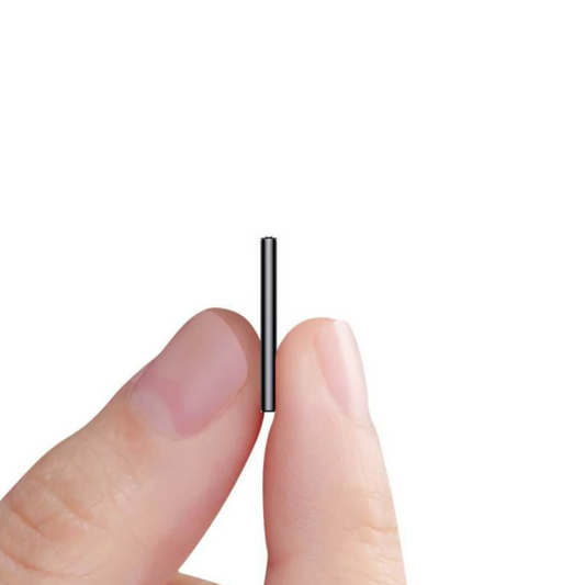 "Registratore vocale compatto 16/32 GB audio HD, dispositivo piccolo nero, ideale per registrazioni discrete e di qualità."