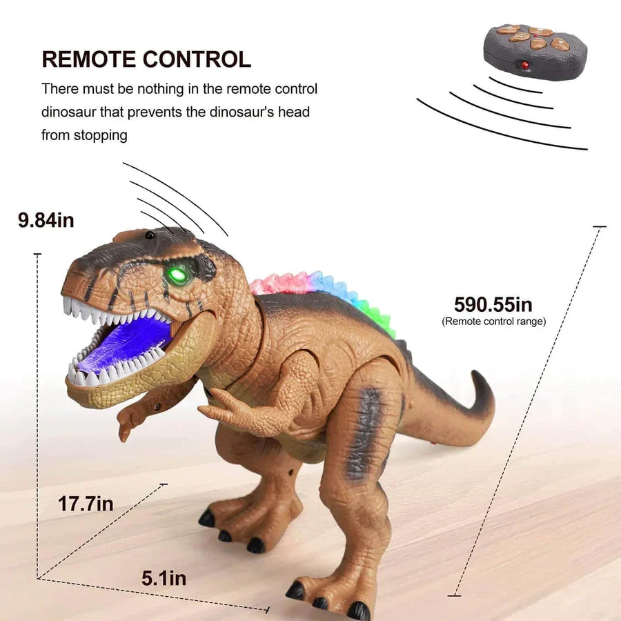 Educational T-Rex dinosaur RC toy, promoting imaginative play and interest in prehistoric animals for children.