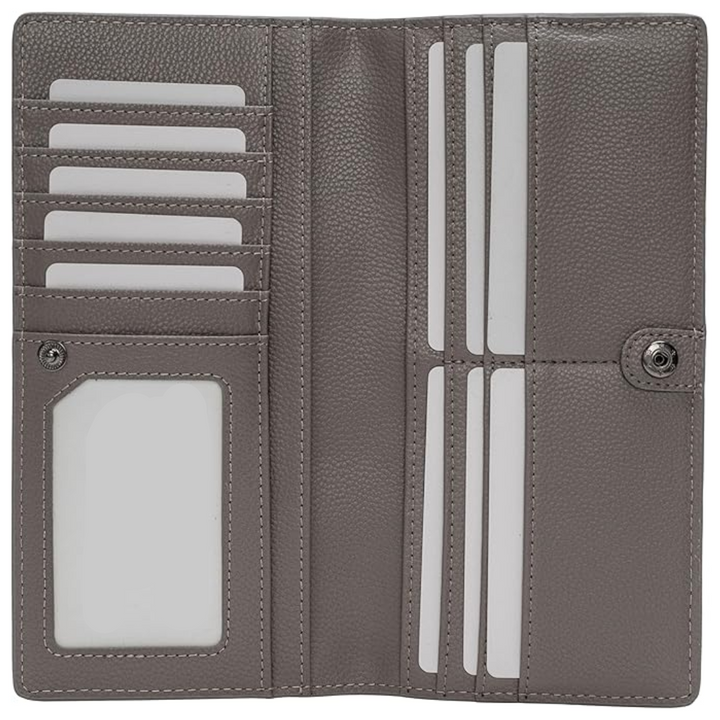 Sleek men's RFID wallet, credit card protector, perfect for daily use.