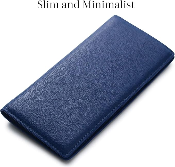 Compact RFID blocking wallet, a stylish card holder for the modern man.