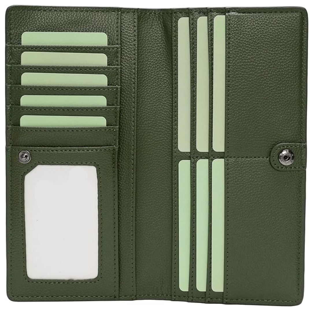 Durable slim wallet for men, RFID secure, holds multiple cards without bulk.