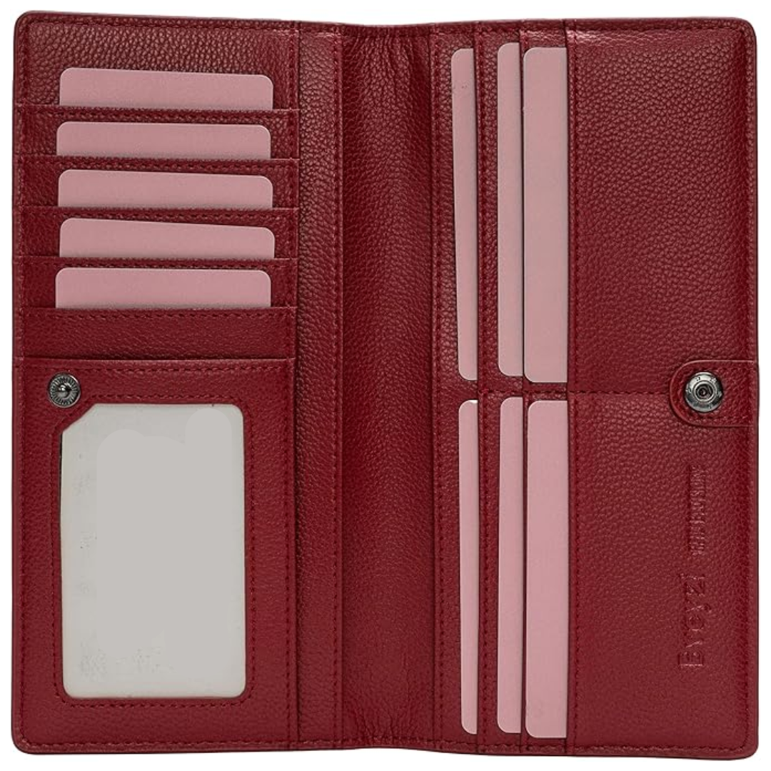 Front pocket RFID blocking wallet, ultimate security and slim profile for men.