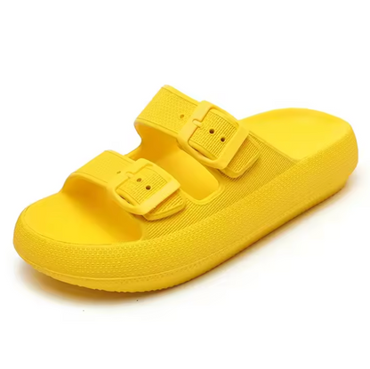 "Sandali ortopedici donna antiscivolo, suola spessa e design elegante, perfetti per comfort e stile in ogni occasione."