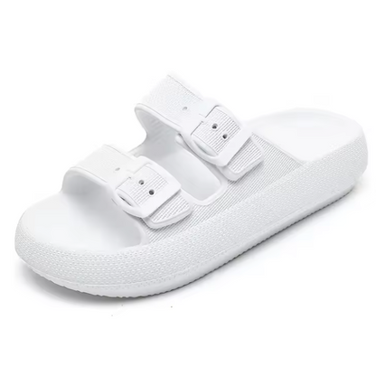 "Sandali ortopedici donna antiscivolo, suola spessa e design elegante, perfetti per comfort e stile in ogni occasione."