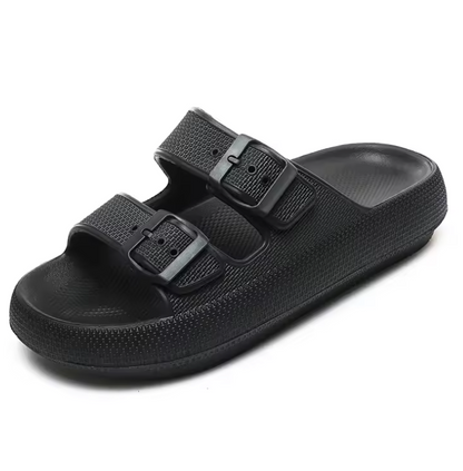 "Sandali ortopedici donna antiscivolo, suola spessa e design elegante, perfetti per comfort e stile in ogni occasione."