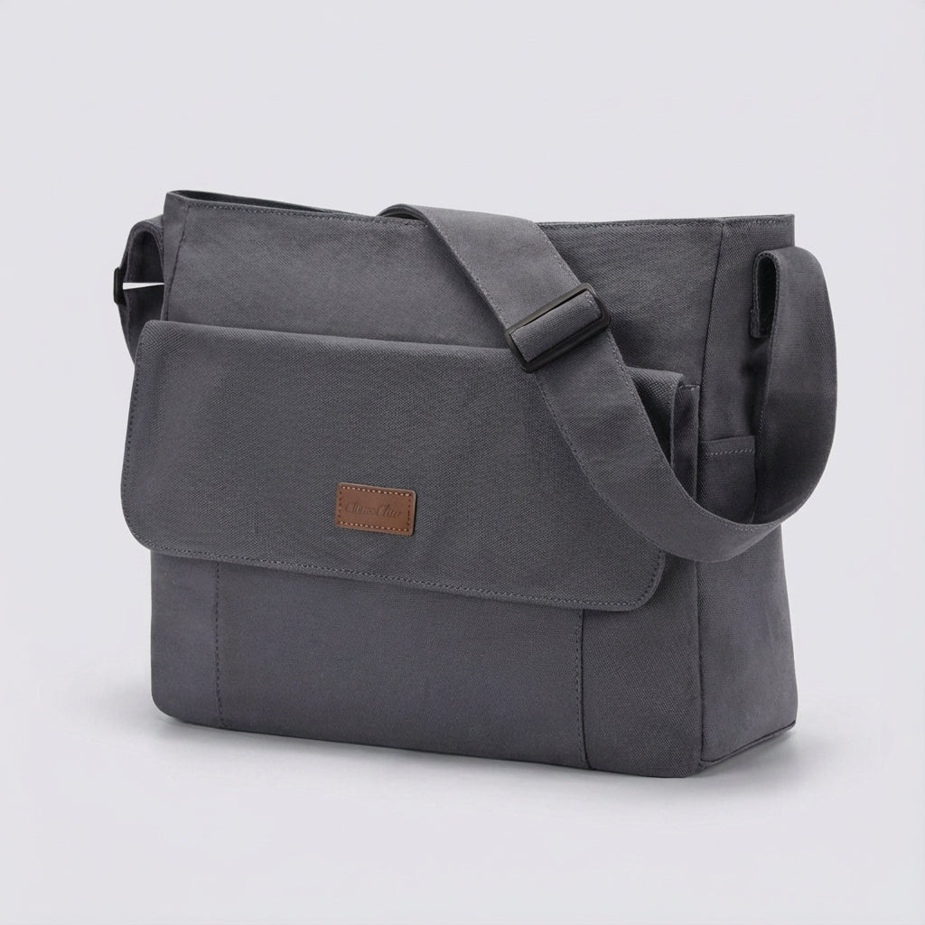 Versatile Satchelix unisex laptop shoulder bag, modern design, perfect travel & work commuter accessory.
