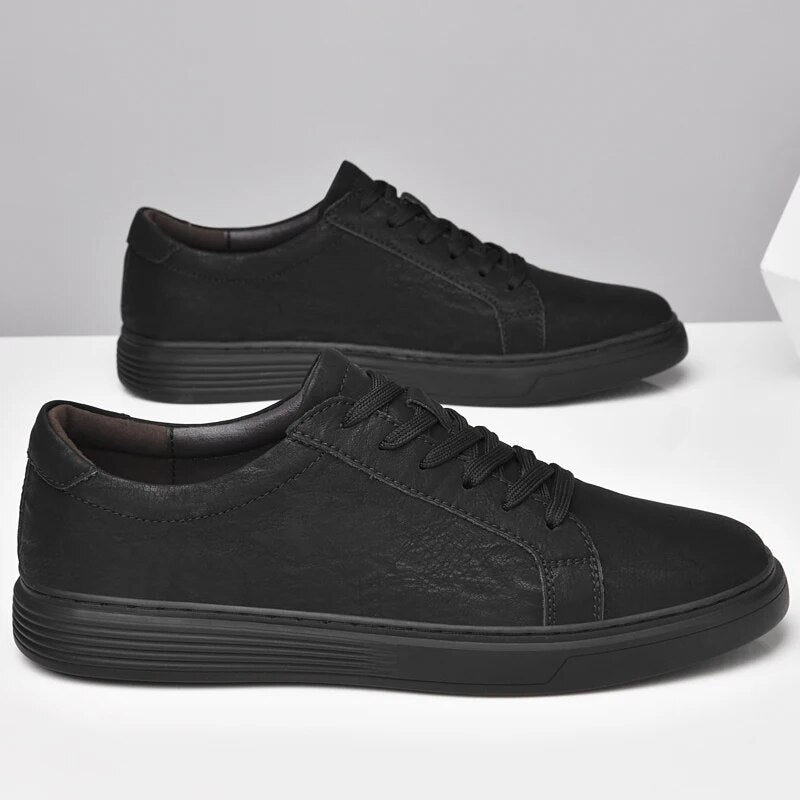 "Scarpe eleganti uomo in pelle vera Portofino, design classico, suola antiscivolo, disponibili in khaki, nero, grigio."