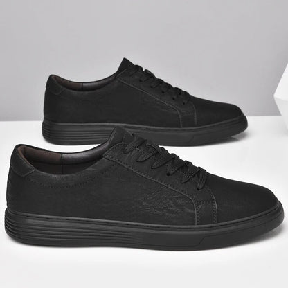 "Scarpe eleganti uomo in pelle vera Portofino, design classico, suola antiscivolo, disponibili in khaki, nero, grigio."