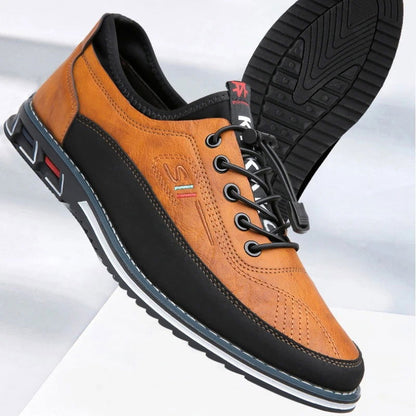 "Scarpe estive unisex in pelle elegante, design raffinato e suola morbida, adatte ad occasioni formali e informali."