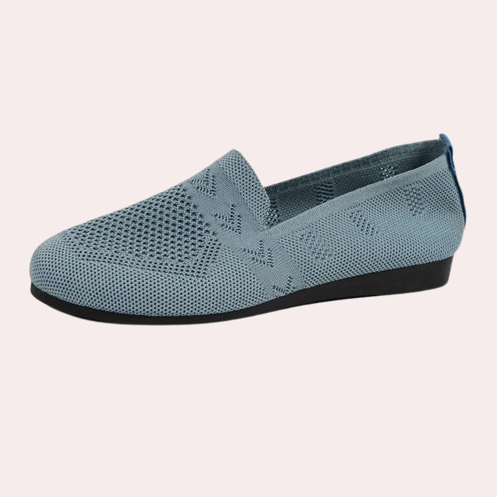 Scarpe ortopediche donna blu eleganti e comfort, design versatile con materiali traspiranti, adatte per ogni occasione.