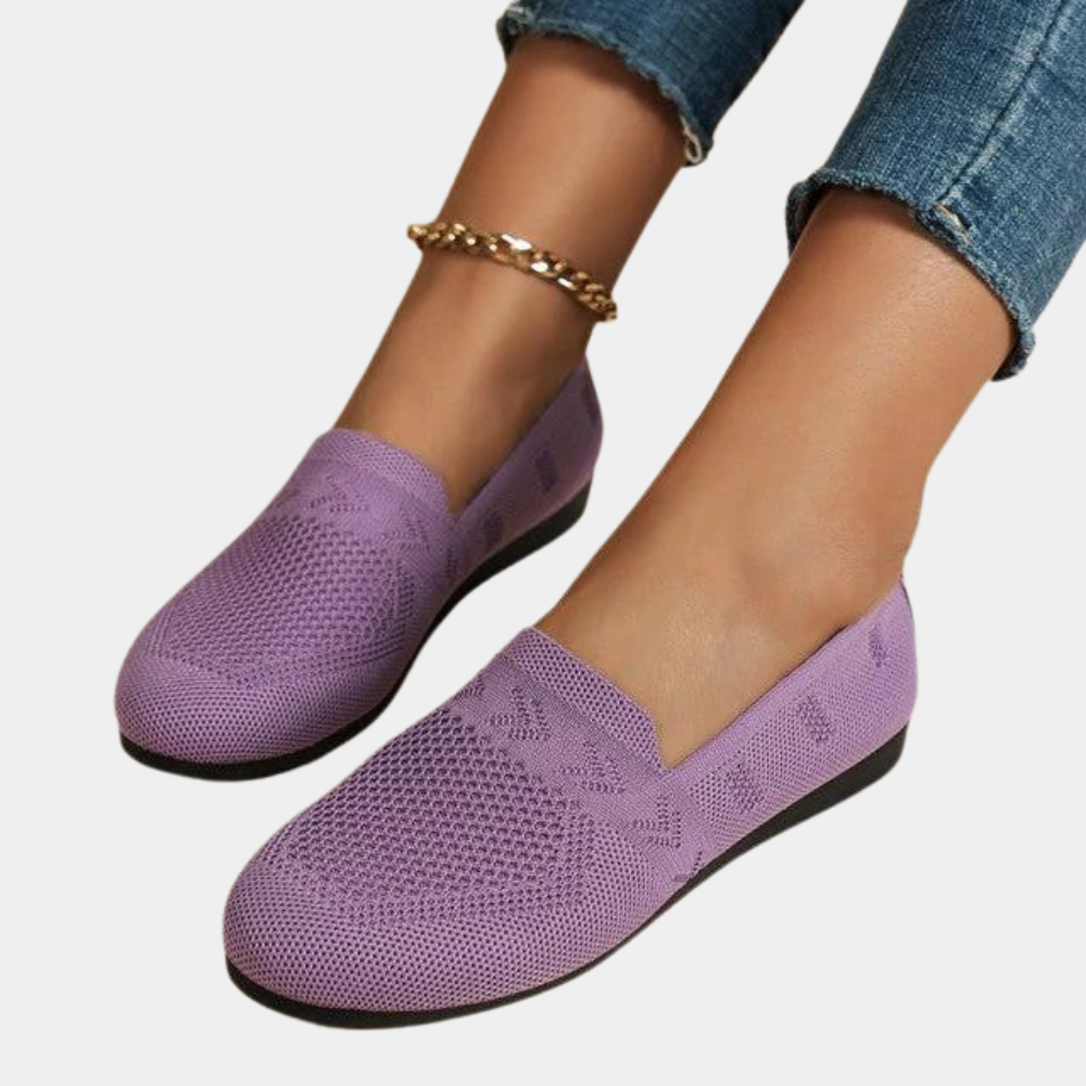Scarpe ortopediche donna blu eleganti e comfort, design versatile con materiali traspiranti, adatte per ogni occasione.