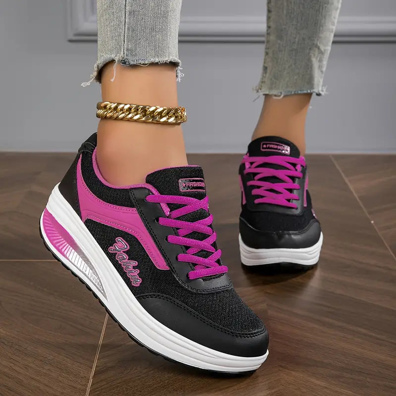 "Scarpe ortopediche donna traspiranti grigie con design moderno e suola antiscivolo, ideali per comfort quotidiano."