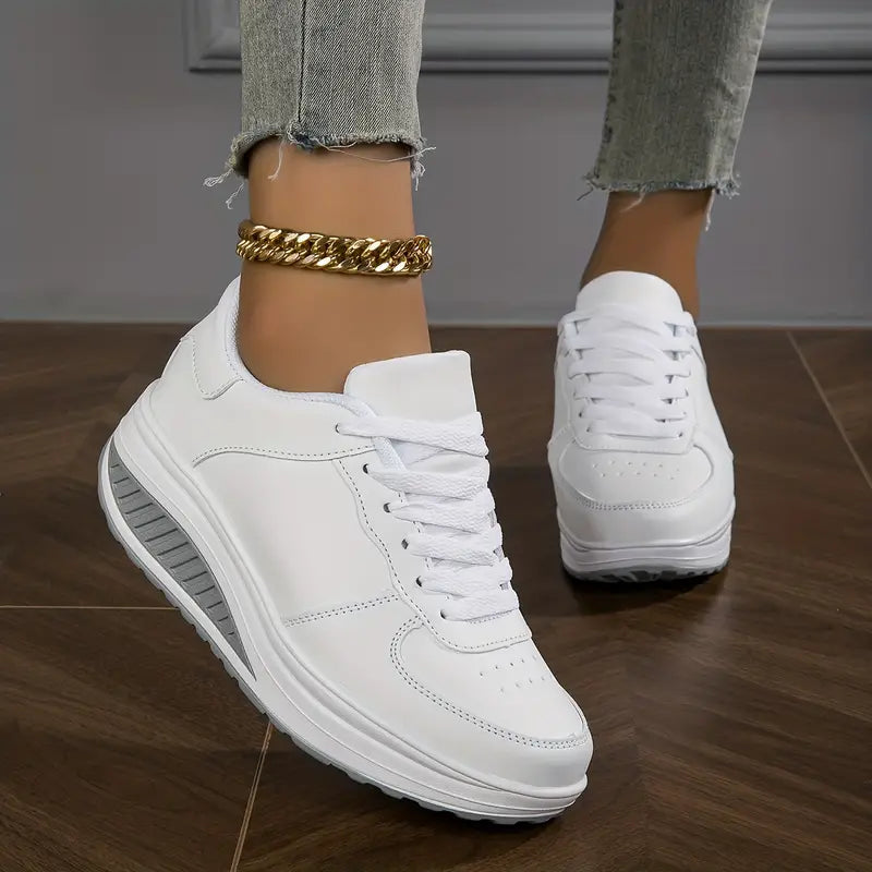 "Scarpe ortopediche donna traspiranti grigie con design moderno e suola antiscivolo, ideali per comfort quotidiano."