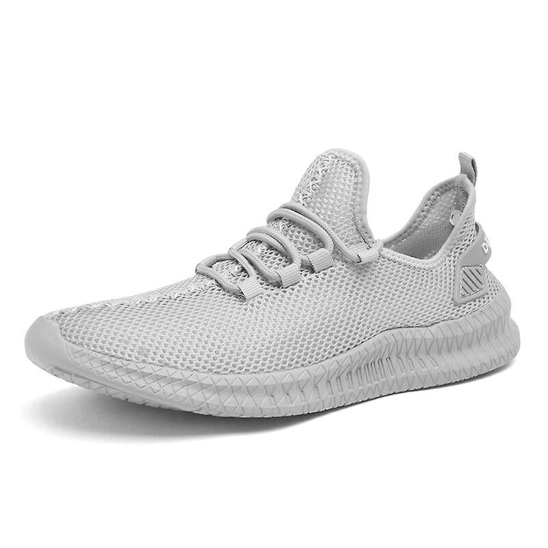 "Scarpe ortopediche uomo con design moderno, suola antiscivolo, colori beige, bianco, grigio, nero, taglie 39-46."