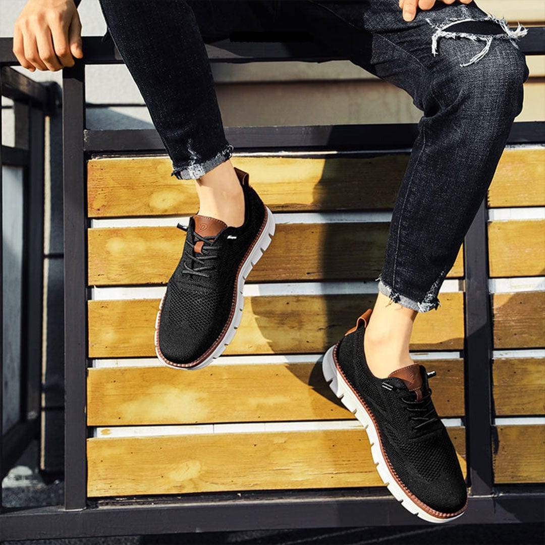 Scarpe uomo multicolore in pelle, design moderno, suola flessibile, ideale per ogni occasione, comfort e stile impeccabili.