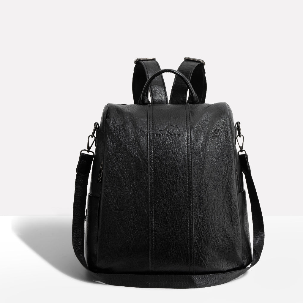 Secure women's anti-theft backpack with hidden pockets; ideal for travel & daily carry. Stylish & safe.