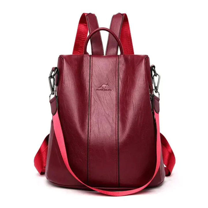 Travel-ready women's anti-theft backpack featuring hidden pockets, secure zippers. Perfect for explorers & commuters.