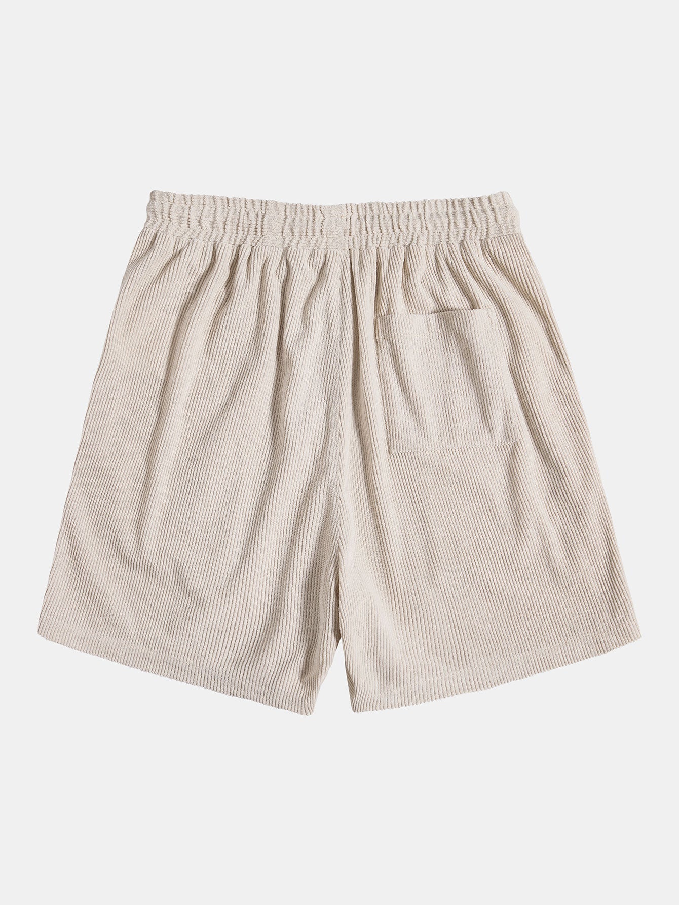 "Set estivo uomo velluto a coste, maglietta grigia a maniche corte e pantaloncini coordinati, elegante e casual"