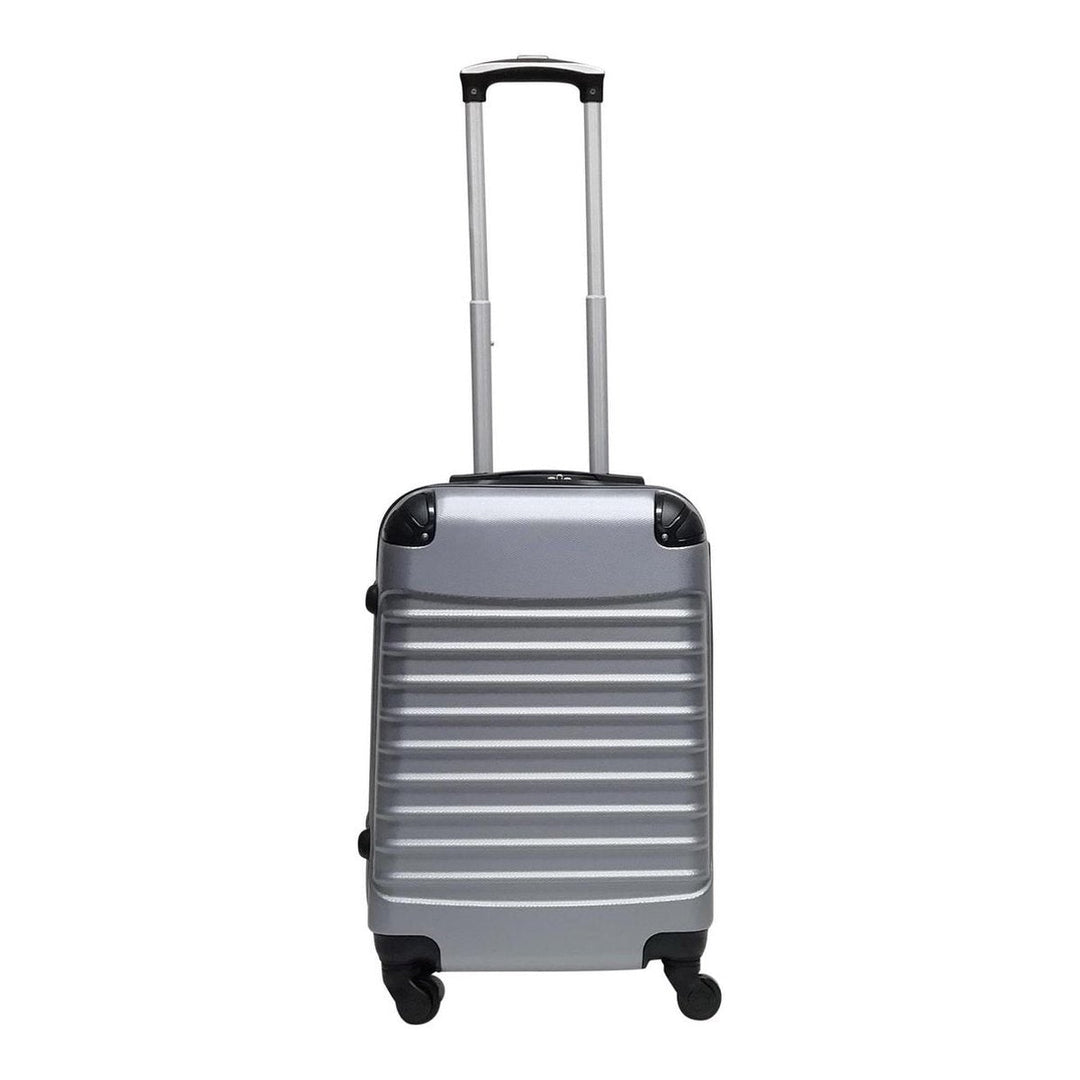 Lightweight hard shell suitcase from Siena, featuring multi-directional wheels.