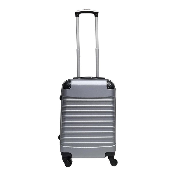 Lightweight hard shell suitcase from Siena, featuring multi-directional wheels.