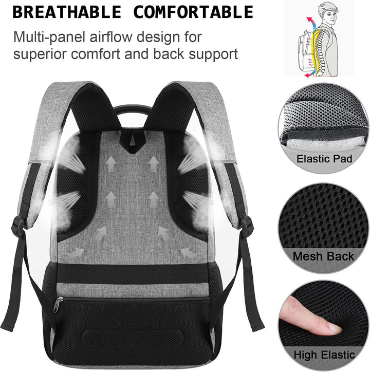 Travel-friendly anti-theft backpack with ample storage for weekend trips.