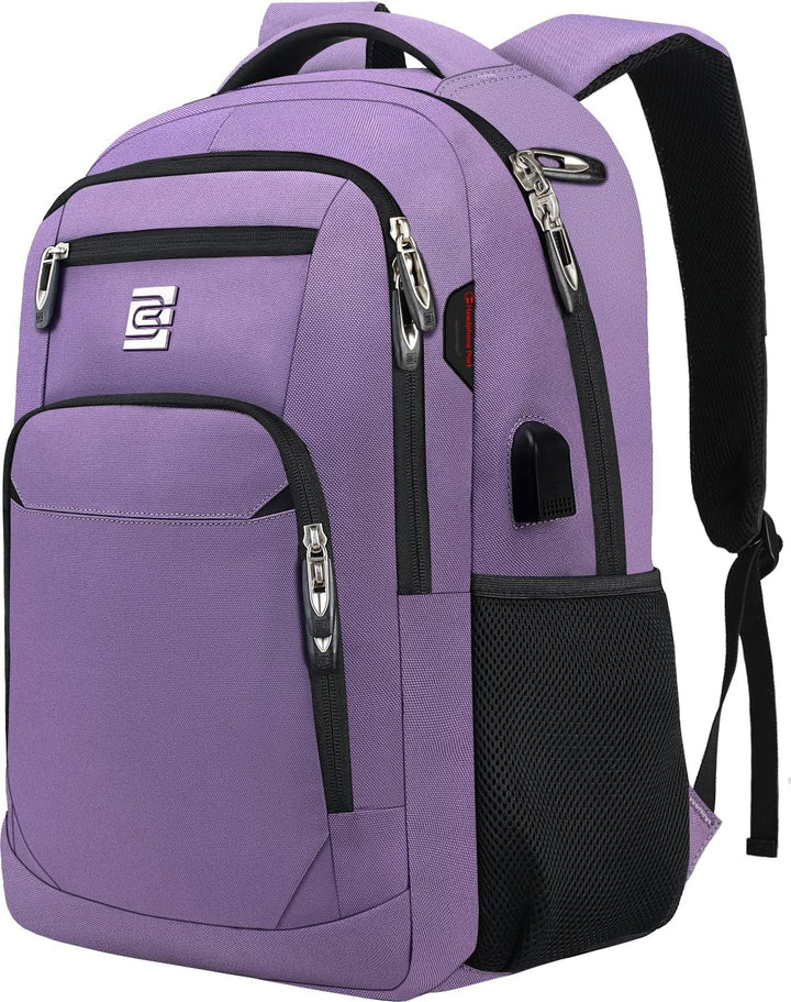 Organized daily carry backpack with multiple pockets & hidden anti-theft features.