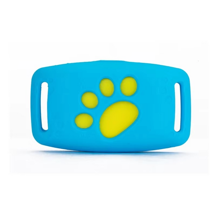 Sleek smart GPS tracker collar, ensuring real-time location tracking for dogs & cats. Essential pet safety accessory.