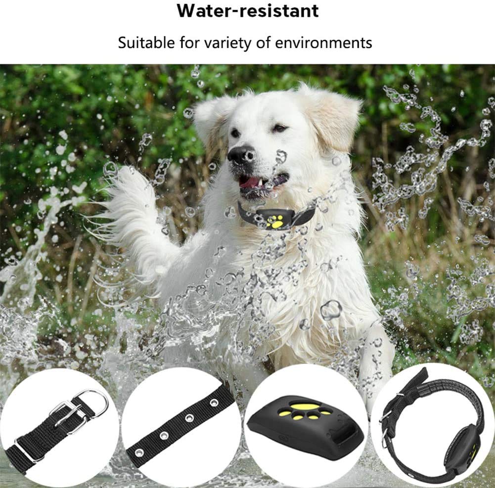 Smart anti-loss GPS collar for dogs & cats. Features real-time tracking, geo-fence & durable design for active pets.