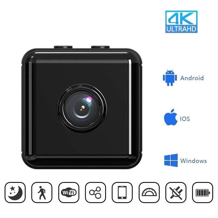 App-controlled wireless 1080P mini camera, perfect smart home security gadget for easy surveillance.