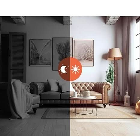 1080P mini security camera with motion detection, wireless & app control for smart home surveillance.
