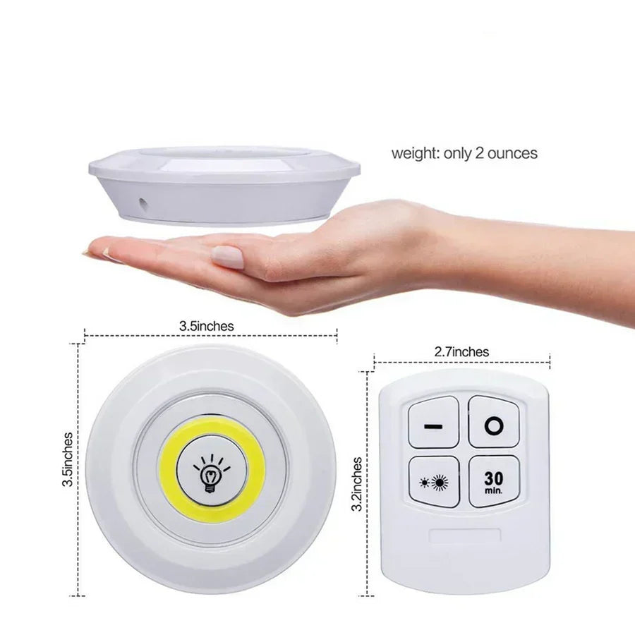 Decorative smart LED home lighting with auto-off function, energy efficient & wireless design.
