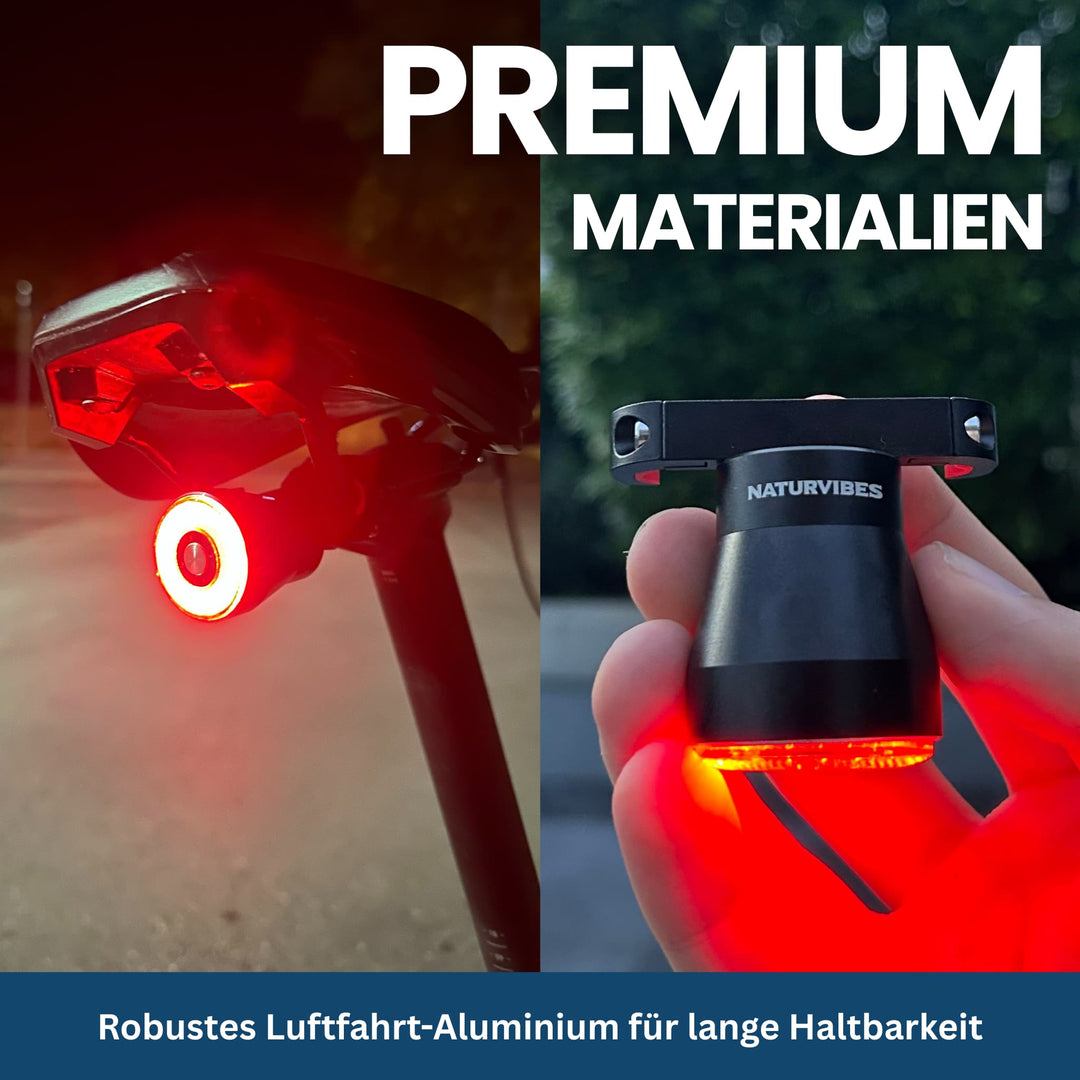 Compact and bright LED bike safety taillight, a must-have cycling accessory for any bike