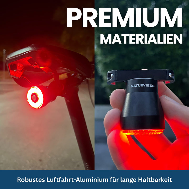 Compact and bright LED bike safety taillight, a must-have cycling accessory for any bike