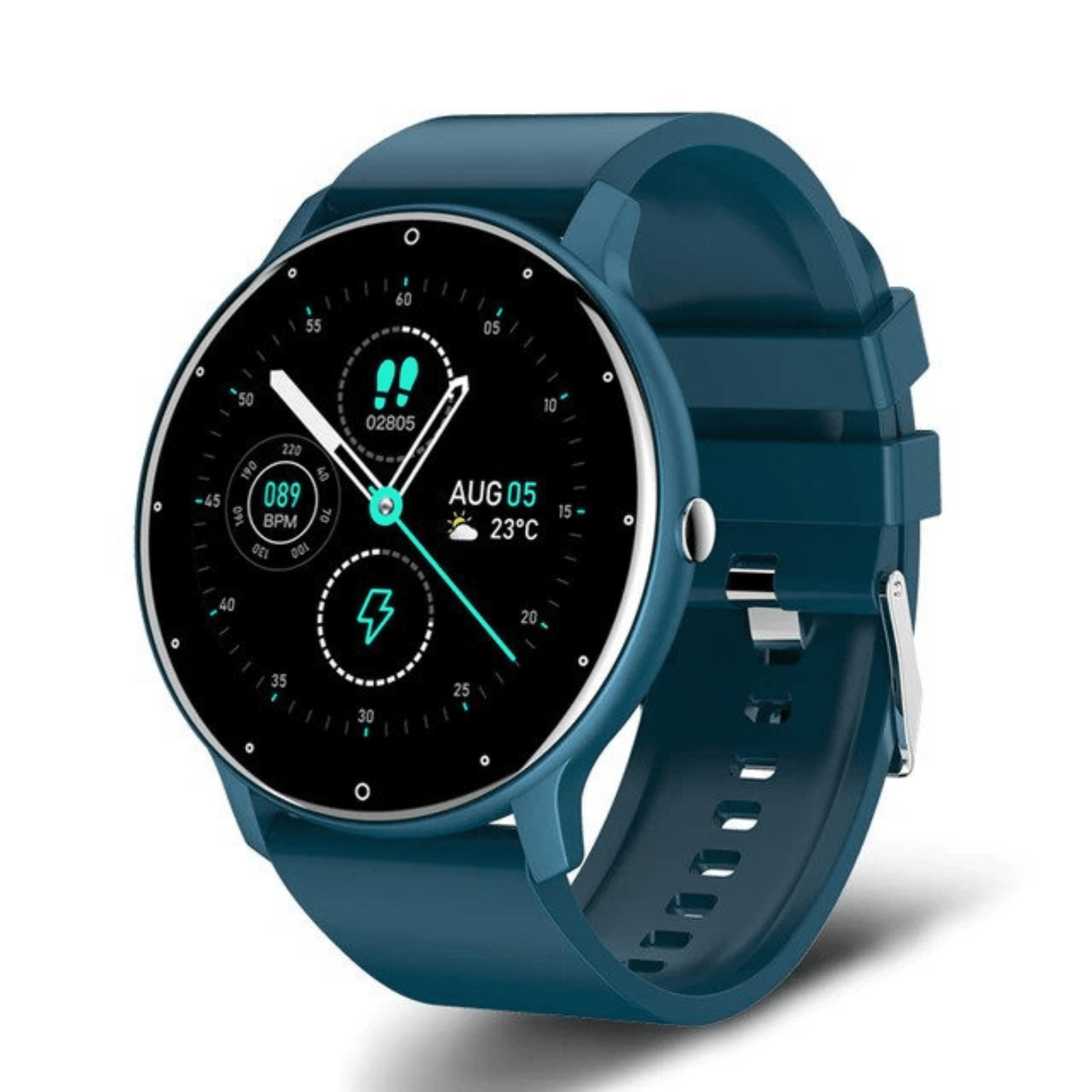 "Smartwatch Ultrafit S9 con schermo HD, cinturino in acciaio inox, per uomini e donne, perfetto per fitness e stile."