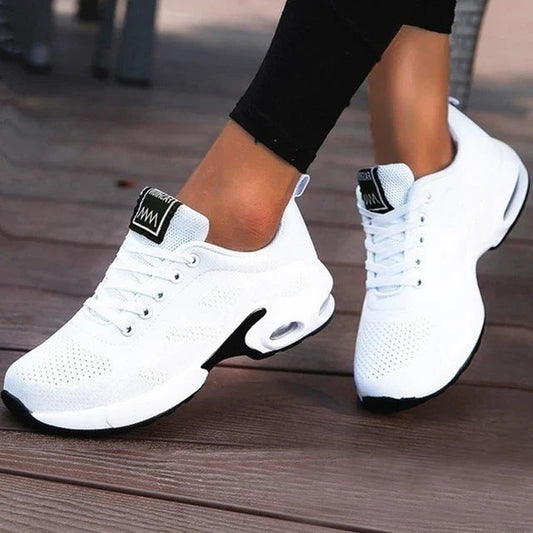 "Sneakers ortopediche donna traspiranti leggere, suola ammortizzante, vari colori, perfette per passeggiate e attività quotid