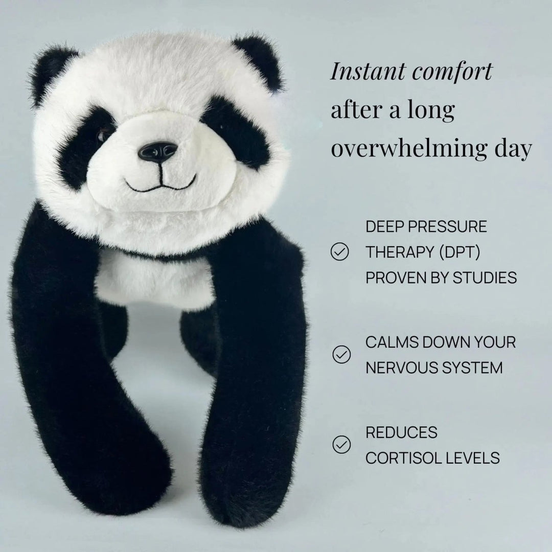 Gift of comfort: super soft plush stress relief toy, an excellent emotional support cuddle pal.