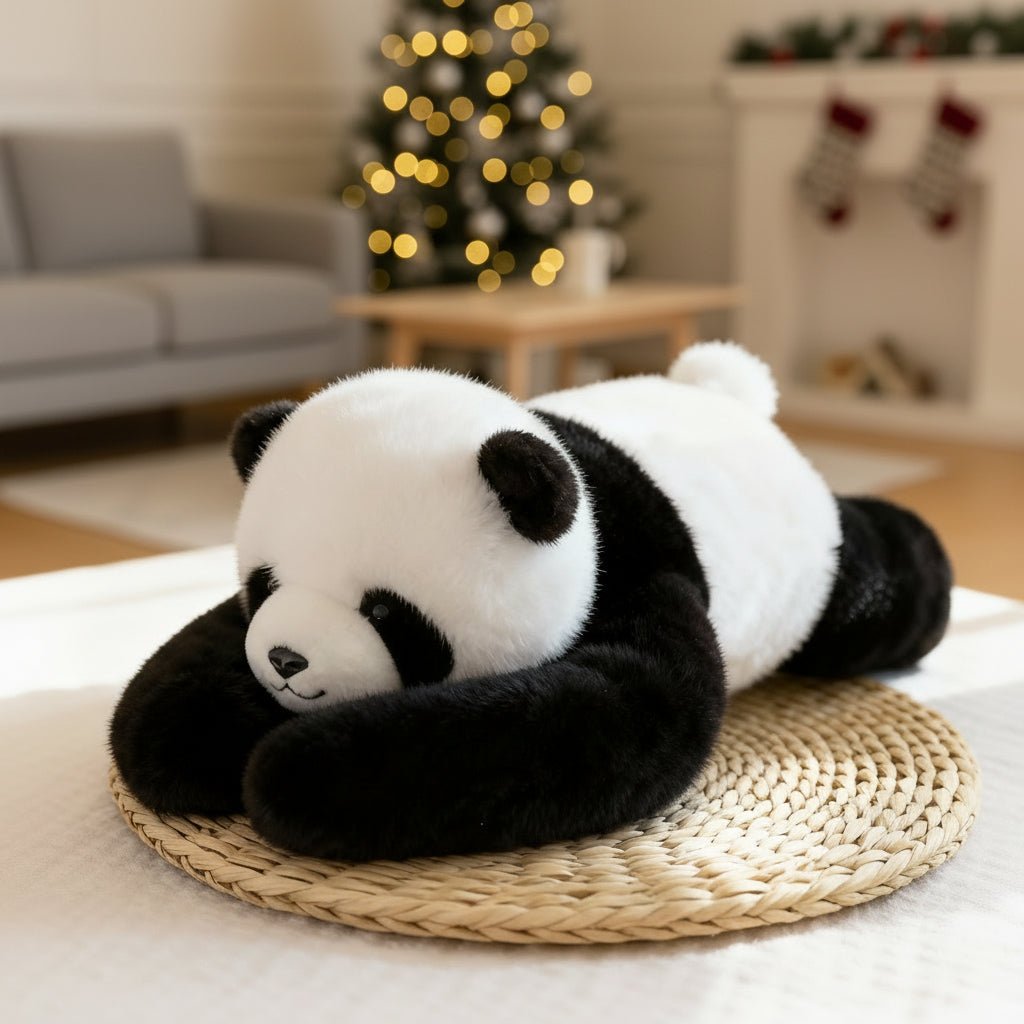 Plush stress relief companion, made with soft faux fur, perfect for emotional support.