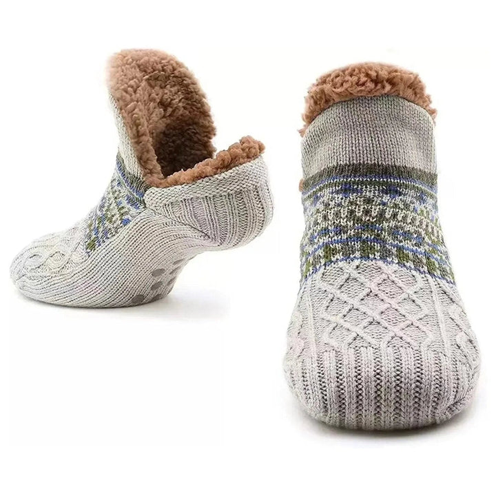 Snuggly warm plush socks for unisex wear, perfect as cozy house or sleep socks for ultimate comfort.