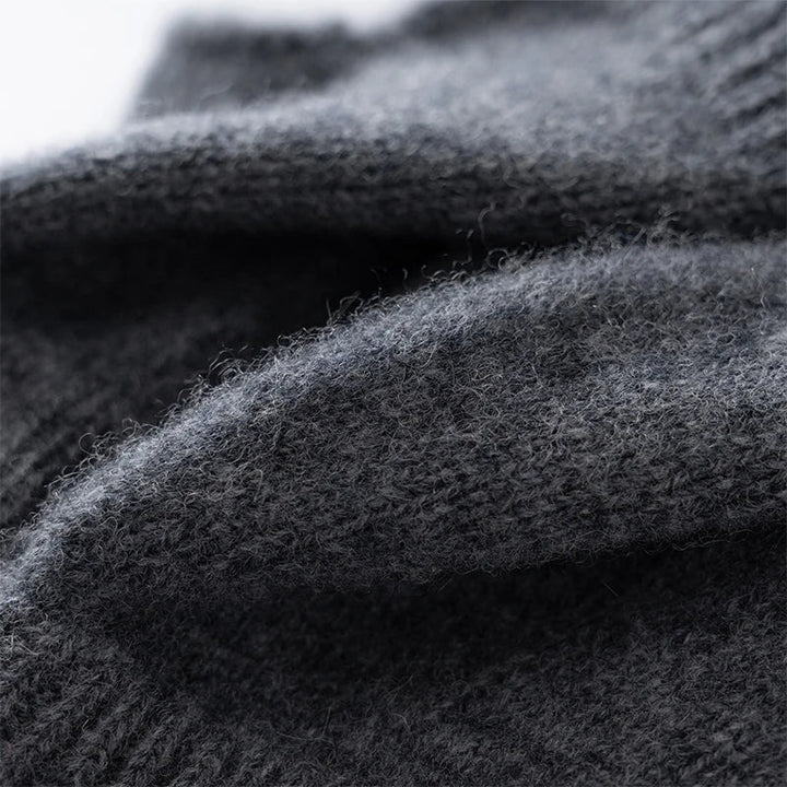 Fashionable women's soft wool knit fingerless gloves, an essential accessory for winter outfits.