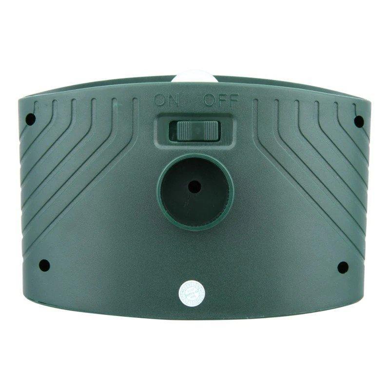 Effective yard defense: solar ultrasonic rabbit deterrent with motion sensor for humane pest control.