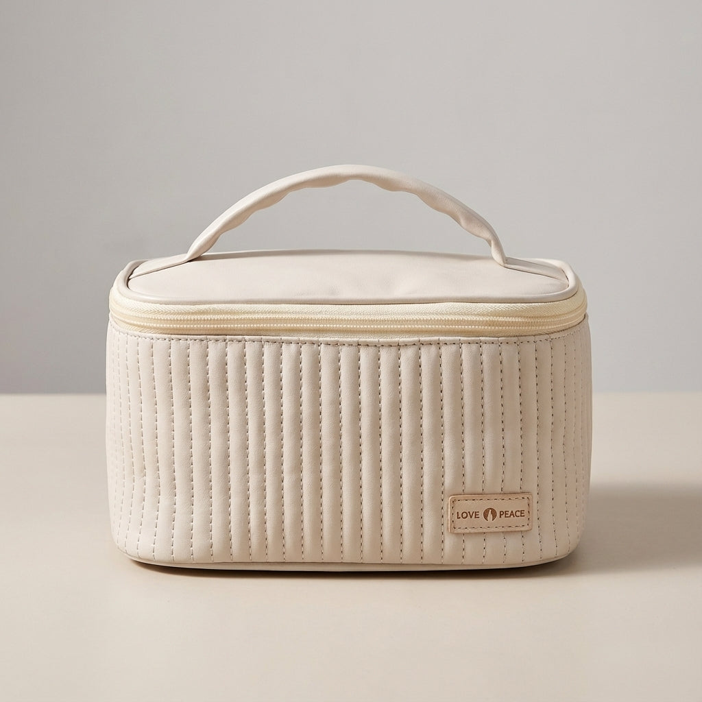 Quilted NeatCase travel toiletry bag, keeping your makeup, cosmetics & wash essentials protected and organized.